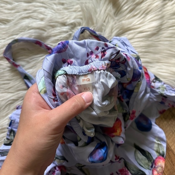 PQ SWIM Anne Marie Romper In Passion Fruit - Picture 5 of 5